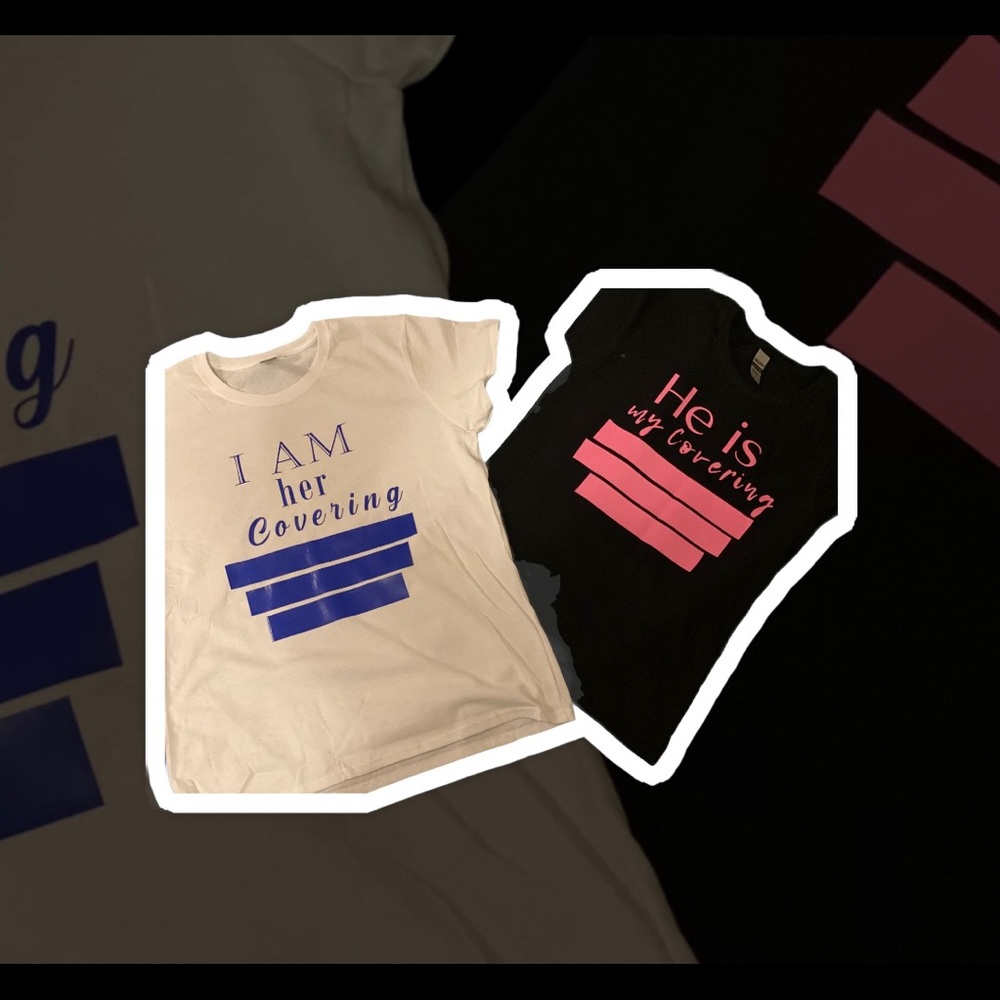 His and Her’s t-shirts